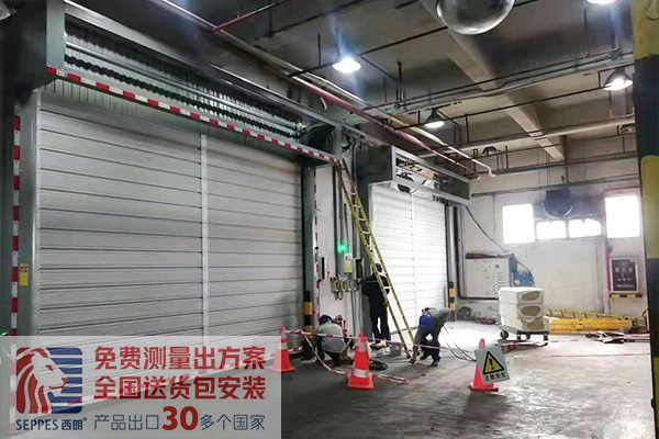 石油化工車間安裝硬質快速卷簾門 石油化工車間安裝硬質快速卷簾門