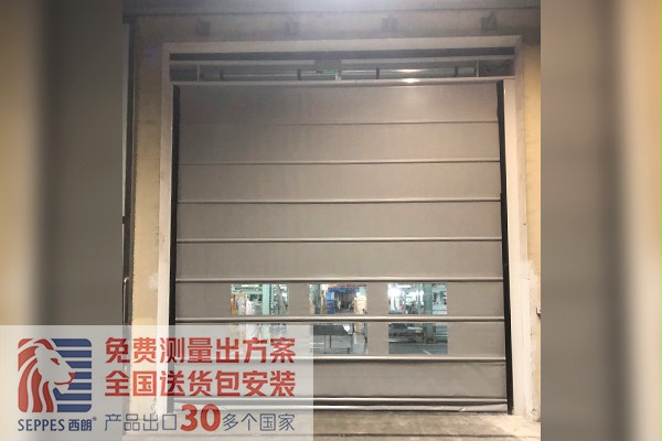 湖北汽車部件廠房堆積式快速卷簾門 湖北汽車部件廠房堆積式快速卷簾門