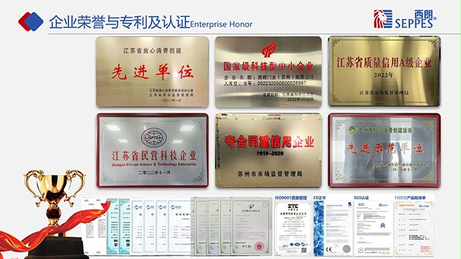 香蕉三级视频門業榮譽專利